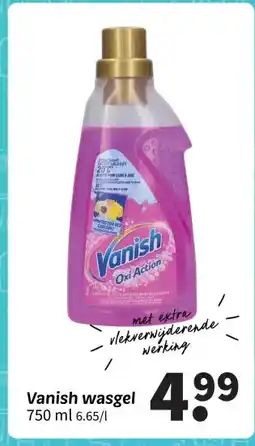 Wibra Vanish wasgel aanbieding