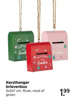 Xenos Kersthanger brievenbus aanbieding