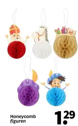 Wibra Honeycomb figuren aanbieding