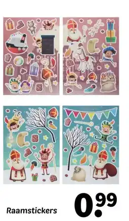 Wibra Raamstickers aanbieding