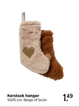 Xenos Kerstsok hanger aanbieding