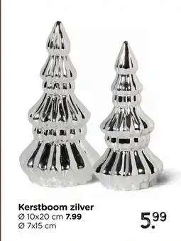 Xenos Kerstboom zilver aanbieding