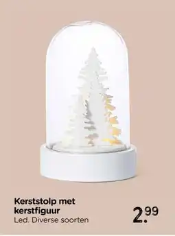 Xenos Kerststolp met kerstfiguur aanbieding