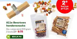 Welkoop Alle Beeztees hondensnacks aanbieding