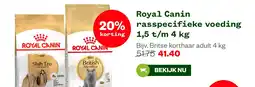 Welkoop Royal Canin rasspecifieke voeding aanbieding