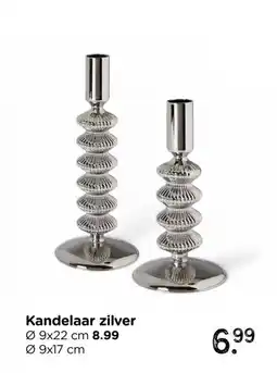 Xenos Kandelaar zilver aanbieding
