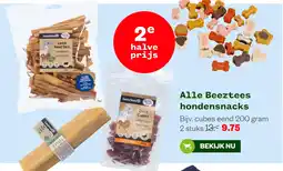 Welkoop Alle Beeztees hondensnacks aanbieding