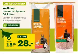 Welkoop Welkoop beukensnippers aanbieding