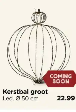 Xenos Kerstbal groot aanbieding