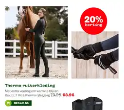 Welkoop Thermo ruiterkleding aanbieding