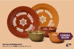 Xenos Servies bolletjesrand aanbieding