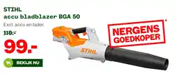 Welkoop STIHL accu bladblazer BGA 50 aanbieding