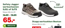 Welkoop Safety Jogger werkschoenen SJ31 of SJ73 aanbieding