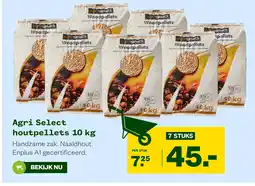 Welkoop Agri Select houtpellets aanbieding