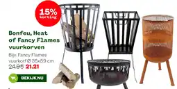Welkoop Bonfeu, Heat of Fancy Flames vuurkorven aanbieding