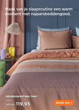 TotaalBED DEKBEDOVERTREK THEO aanbieding