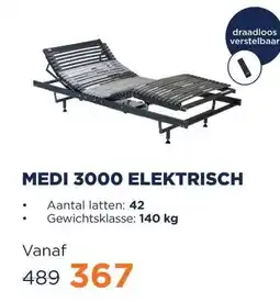 TotaalBED MEDI 3000 ELEKTRISCH aanbieding