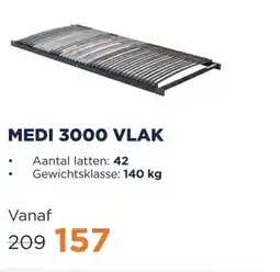 TotaalBED MEDI 3000 VLAK aanbieding