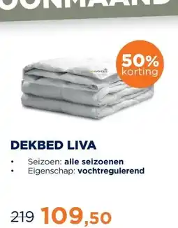 TotaalBED DEKBED LIVA aanbieding