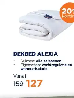 TotaalBED DEKBED ALEXIA aanbieding