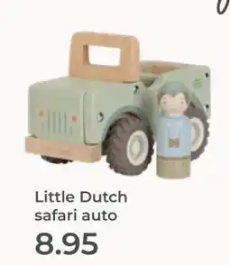Prenatal Little Dutch safari auto aanbieding