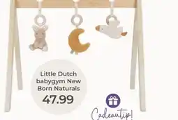 Prenatal Little Dutch babygym New Born Naturals aanbieding