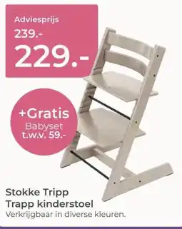 Prenatal Stokke Tripp Trapp kinderstoel aanbieding