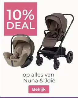 Prenatal op alles van Nuna & Joie aanbieding
