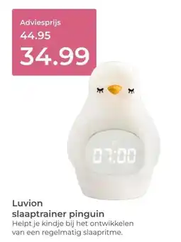Prenatal Luvion slaaptrainer pinguin aanbieding