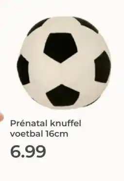 Prenatal Prénatal knuffel voetbal 16cm aanbieding