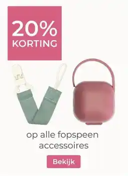 Prenatal op alle fopspeen accessoires aanbieding