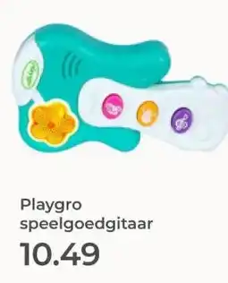 Prenatal Playgro speelgoedgitaar aanbieding
