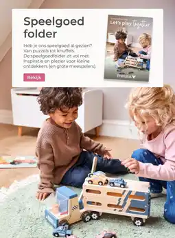 Prenatal Speelgoed folder aanbieding
