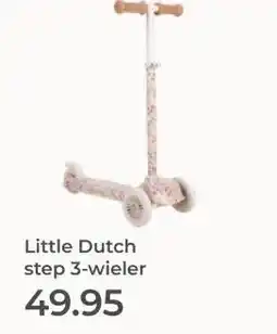 Prenatal Little Dutch step 3-wieler aanbieding