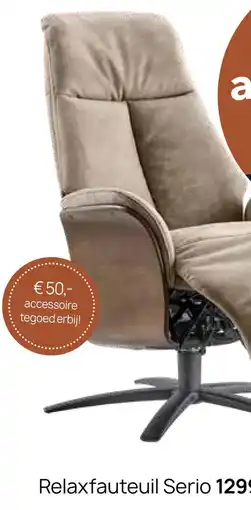 Pronto wonen Relaxfauteuil Serio aanbieding