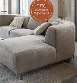 Pronto wonen Hoekbank Pantini aanbieding