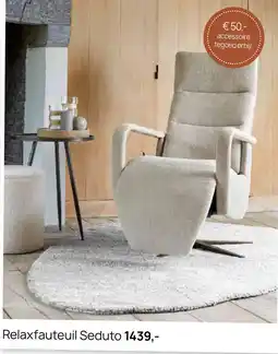 Pronto wonen Relaxfauteuil Seduto aanbieding