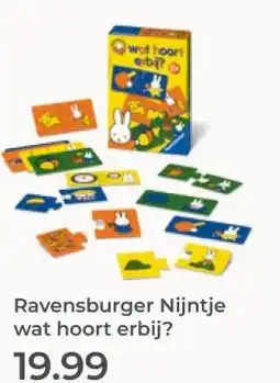 Prenatal Ravensburger Nijntje wat hoort erbij? aanbieding