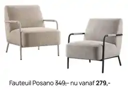 Pronto wonen Fauteuil Posano aanbieding
