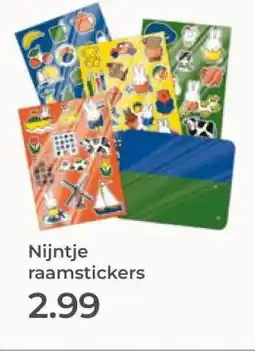 Prenatal Nijntje raamstickers aanbieding
