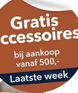 Pronto wonen Gratis accessoires bij aankoop vanaf 500,- Laatste week aanbieding