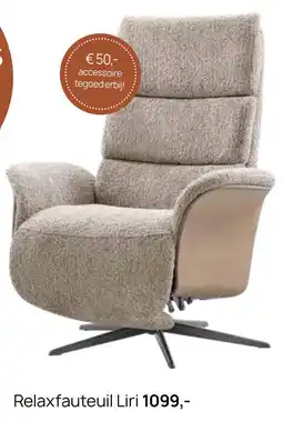 Pronto wonen Relaxfauteuil Liri aanbieding