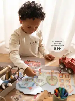 Prenatal Little Dutch reusable stickerboek Jim aanbieding