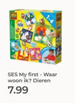 Prenatal SES My first - Waar woon ik? Dieren aanbieding