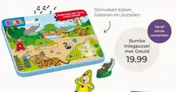 Prenatal Bumba Inlegpuzzel met Geluid aanbieding
