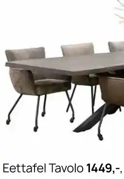 Pronto wonen Eettafel Tavolo aanbieding