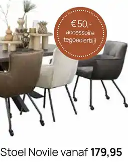 Pronto wonen Stoel Novile aanbieding