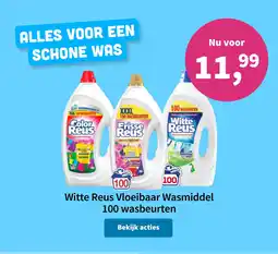Plein.nl Witte Reus Vloeibaar Wasmiddel 100 wasbeurten aanbieding