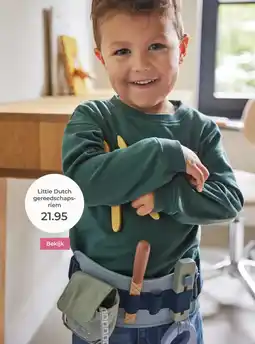 Prenatal Little Dutch gereedschaps- riem aanbieding