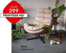 Profijt Meubel Baray Draaifauteuil aanbieding
